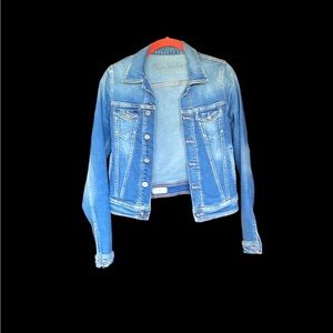 PEPE JEANS LONDON, Denim jacket, small, Stretchy